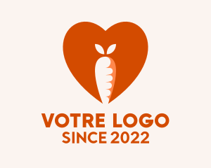 Oral Care - Carrot Heart Dental Pediatric logo design