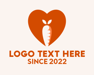 Oral - Carrot Heart Dental Pediatric logo design