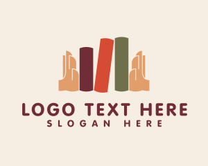 Bookworm - School Book Publisher logo design