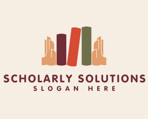 Scholar - School Book Publisher logo design