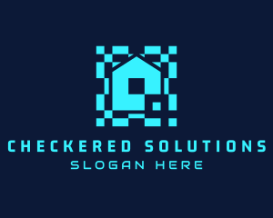 Checkered - Checkered Home Real Estate logo design