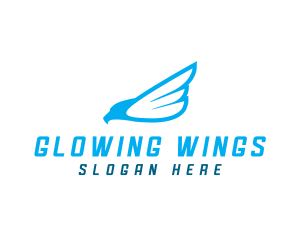 Hawk Wing Airline logo design