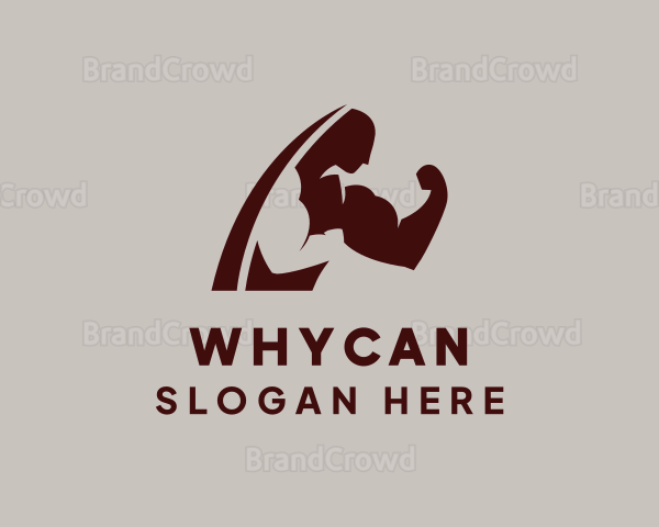 Muscular Body Workout Logo