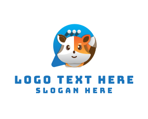 Cute Fox Chat Logo