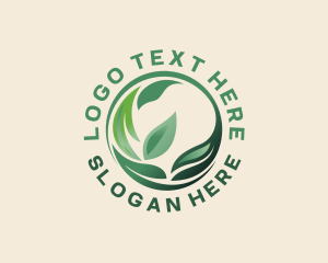 Sustainable - Organic Leaf Spa logo design