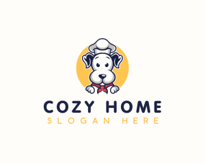 Dog Cooking Vet logo design