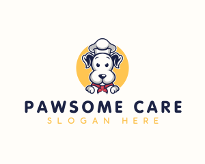 Dog Cooking Vet logo design