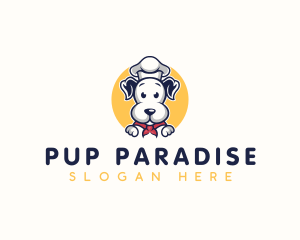 Dog Cooking Vet logo design