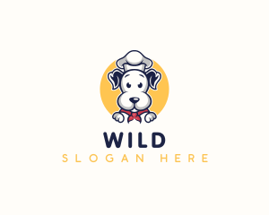 Cute - Dog Cooking Vet logo design