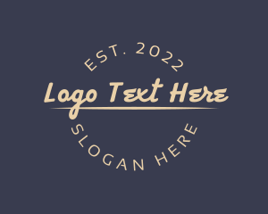 Studio - Clothing Handwritten Company logo design