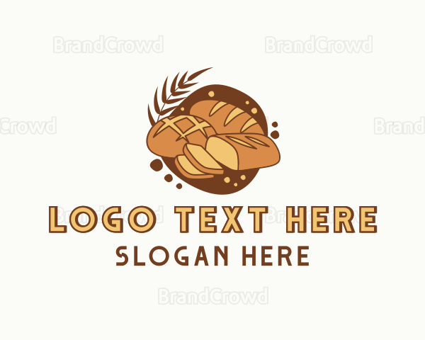 Wheat Bread Bakery Logo