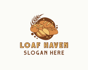 Wheat Bread Bakery logo design