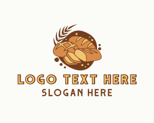 Oven - Fresh Bread Cafe logo design