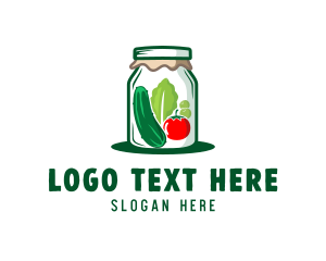 Fermented - Fermented Jar Nutrition logo design