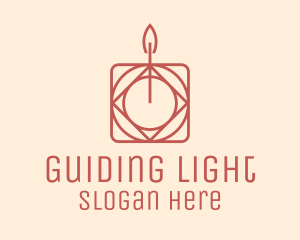 Scented Candle Pattern logo design