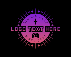 Futuristic - Joystick Gaming Company logo design
