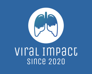 Infection - Respiratory Lung Disease logo design