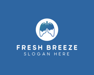 Respiratory Lung Disease logo design