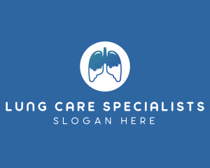 Pulmonologist - Respiratory Lung Disease logo design