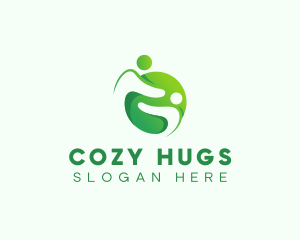 Hug Care Community logo design