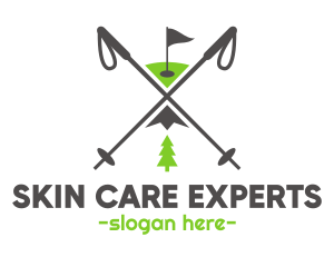 Outdoor Golf Skin Park  logo design