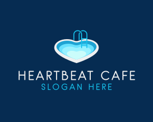 Heart - Heart Swimming Pool logo design