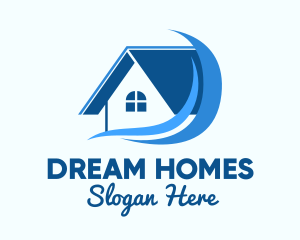 Home Realtor Waves  Logo