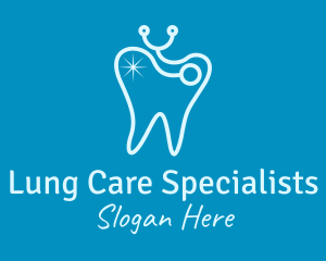 Blue Tooth Stethoscope  logo design