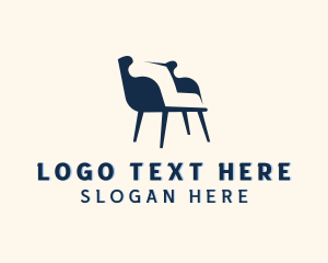 Chair - Armchair Furniture Depot logo design