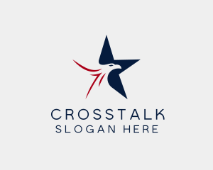 Team - Star American Eagle logo design