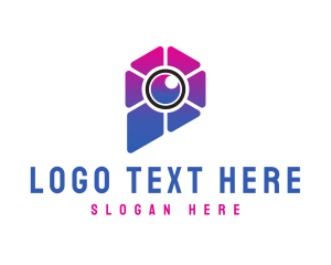 Picture - Modern Camera Lens logo design