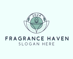 Scented - Scented Candle Decoration logo design