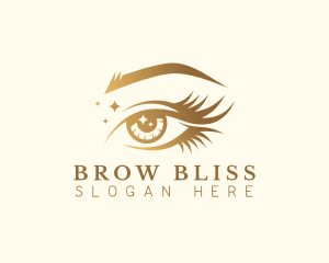 Luxury Eye Beauty logo design