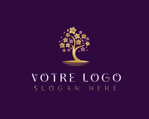 Botanical - Botanical Flower Tree logo design