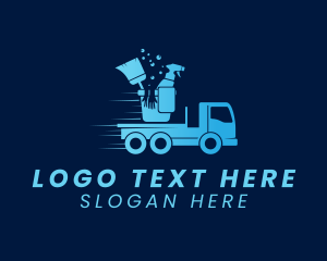 Service - Truck Cleaning Service logo design