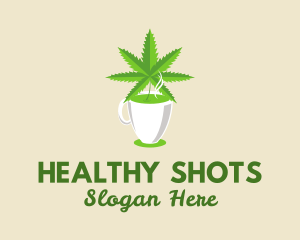 Healthy Herbal Hemp logo design