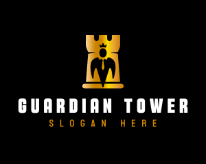 Turret Crown Leader logo design