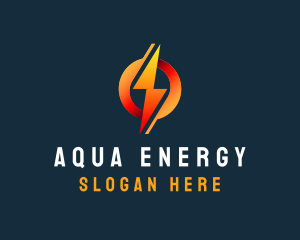 Lightning Bolt Energy logo design