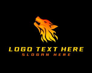 Hound - Wolf Beast Gaming logo design