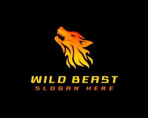 Wolf Beast Gaming logo design