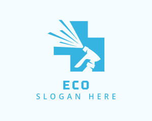 Spray Bottle Cleaning Logo