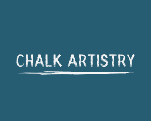 Chalk - Grunge Handwriting Paint logo design