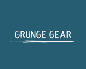 Grunge - Grunge Handwriting Paint logo design