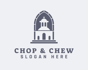 Fellowship - Catholic Chapel Cross logo design