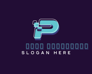 Business - Tech Startup Business Letter P logo design