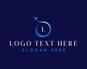 Transport - Airplane Airport Pilot logo design