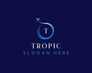 Airplane Airport Pilot logo design