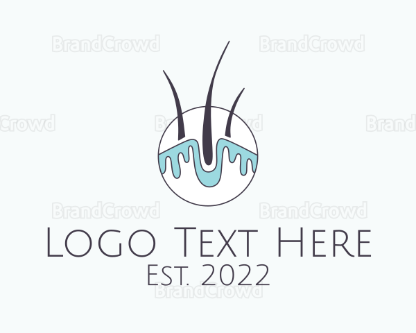 Dermatology Skincare Hair Logo