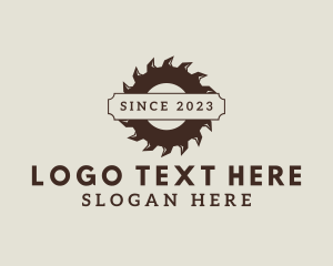 Industrial - Circular Saw Tool logo design
