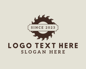 Circular Saw Tool Logo